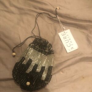 Vintage Bohemian Drawstring Pouch